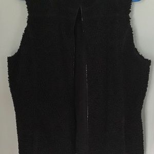 J. Jill Black Vest, Jacket, Size L, EUC